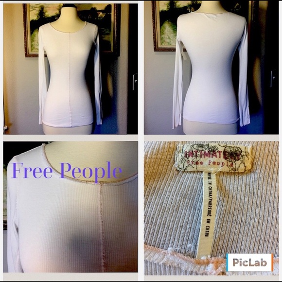 Free People Tops - Free People Ribbed Lightweight Thermal Top